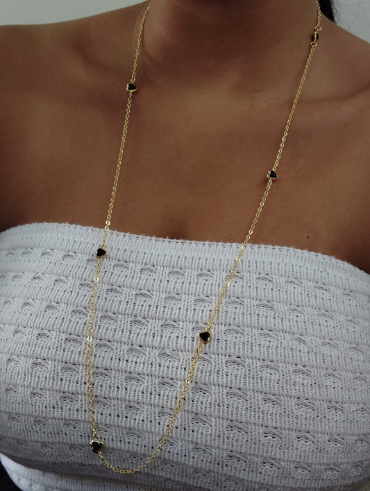 Collar Largo Corazón