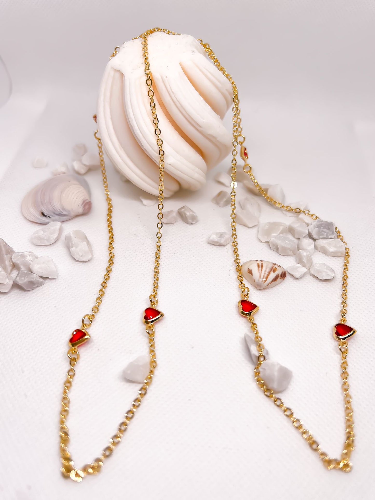 Collar Largo Corazón