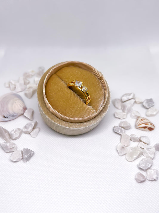 Anillo Corazón Ajustable