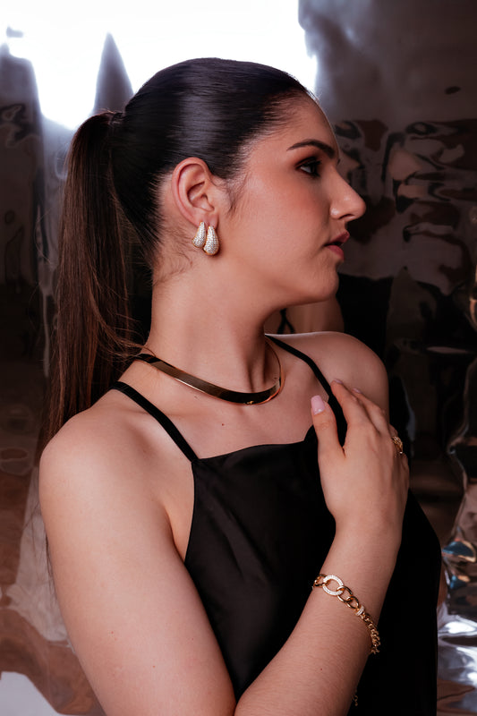 Caravanas Gota con Zirconias