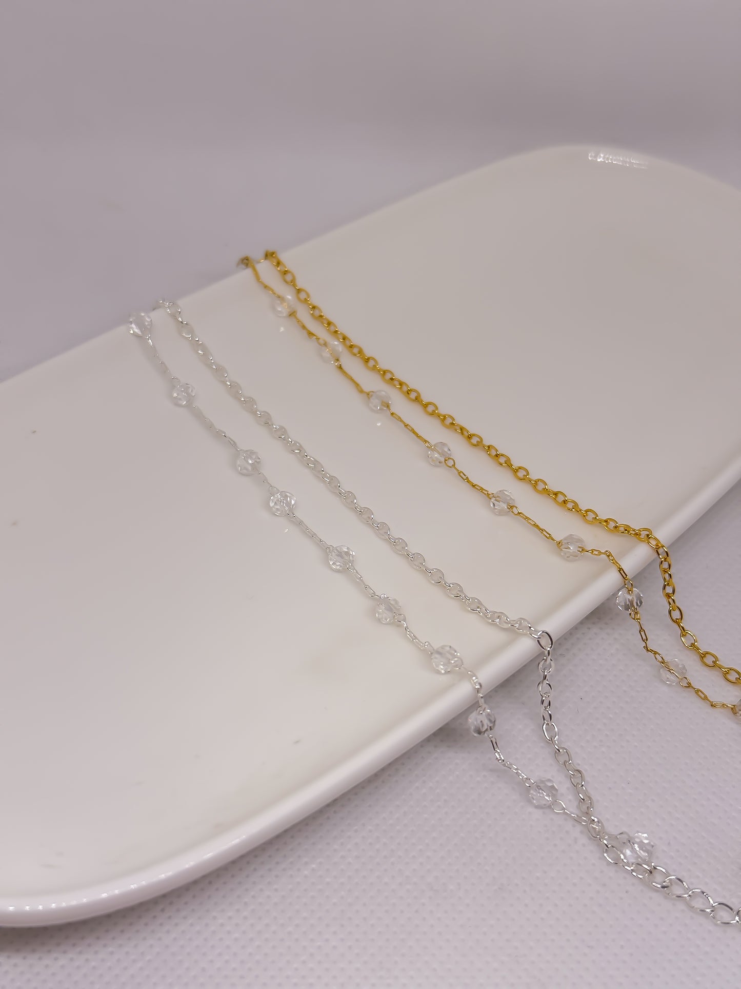 Pulsera Doble Cristal
