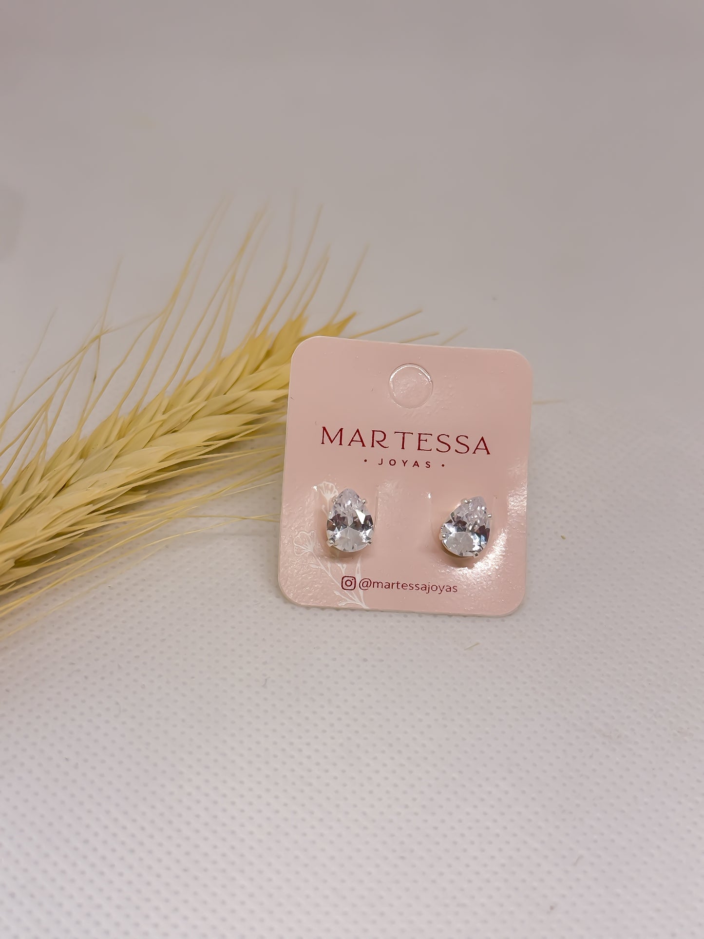 Caravanas Gota Zirconia