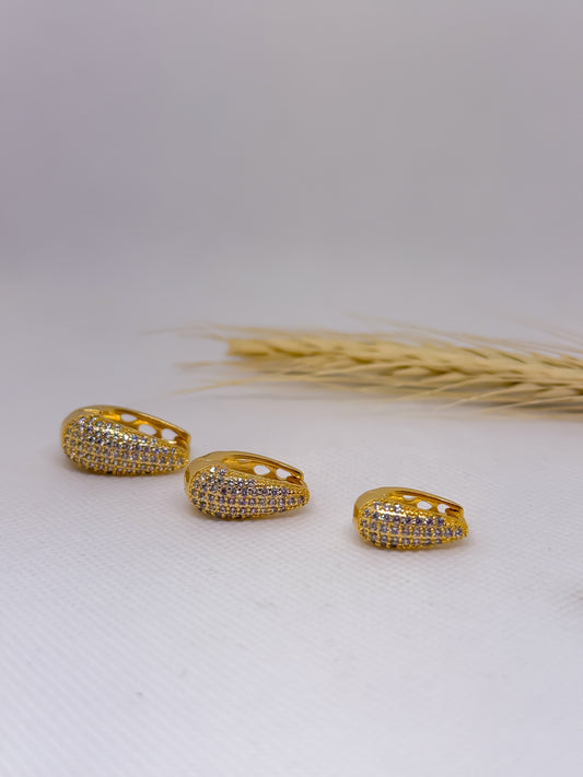 Caravanas Brillo de Gota