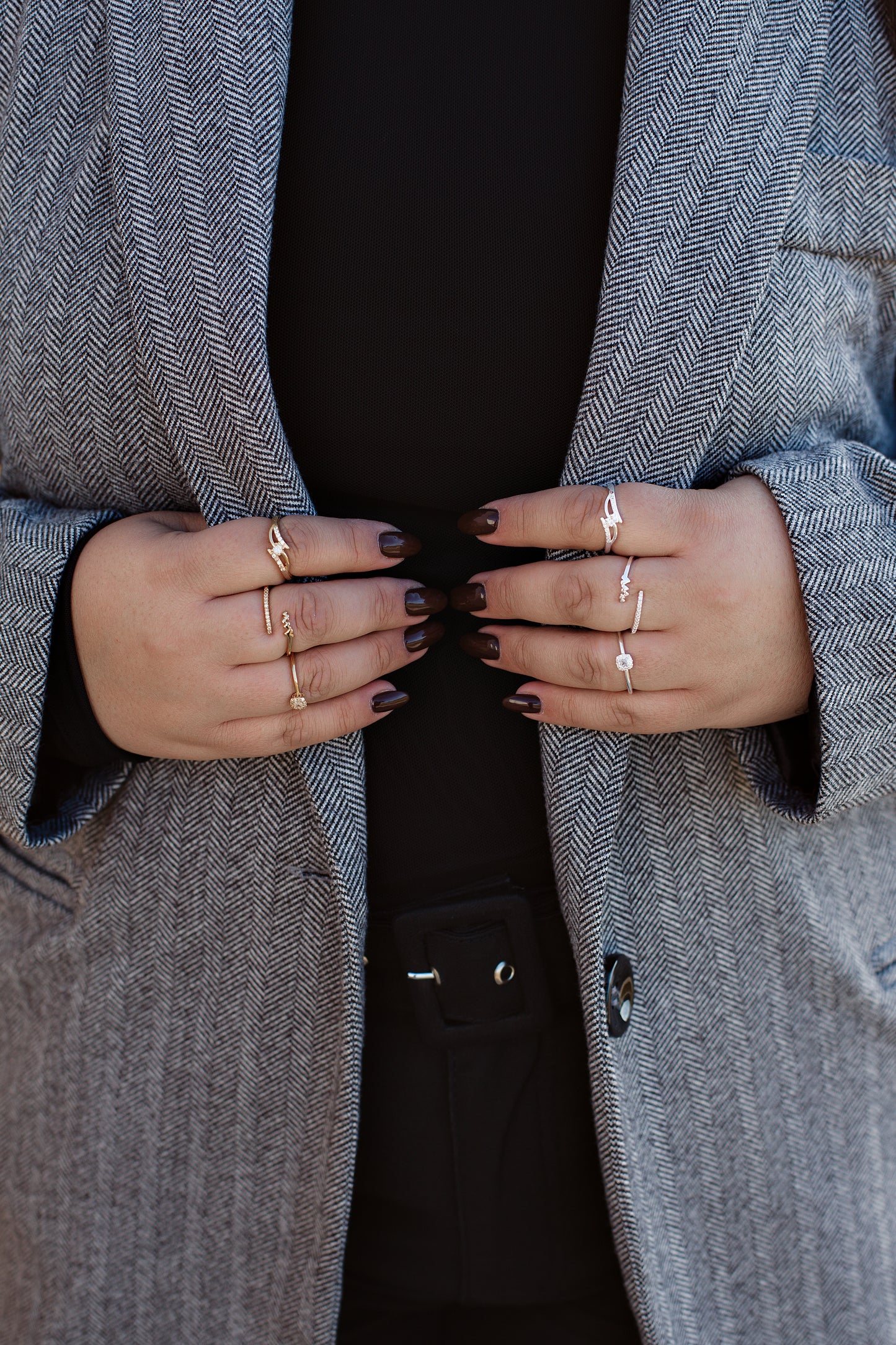 Anillo Corazones Ajustable