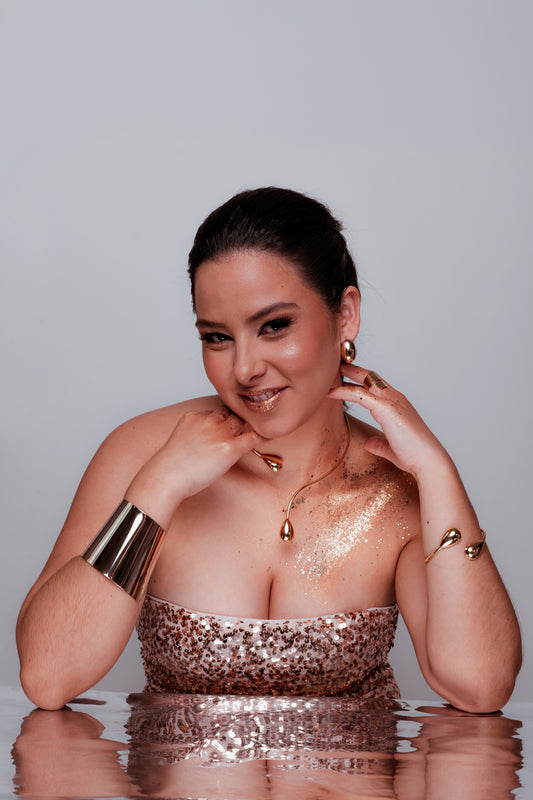 Caravanas Ovales Lisas