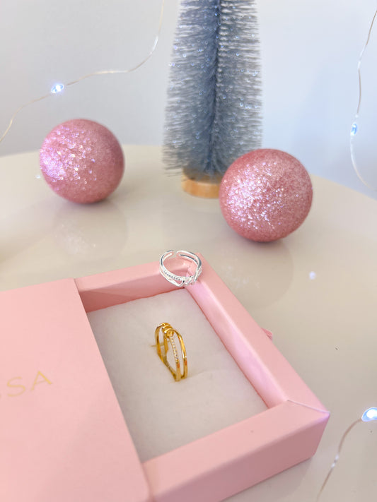 Anillo Entrelazado Ajustable