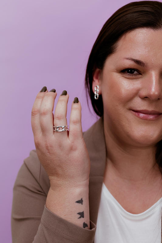 Anillo Entrelazado Ajustable