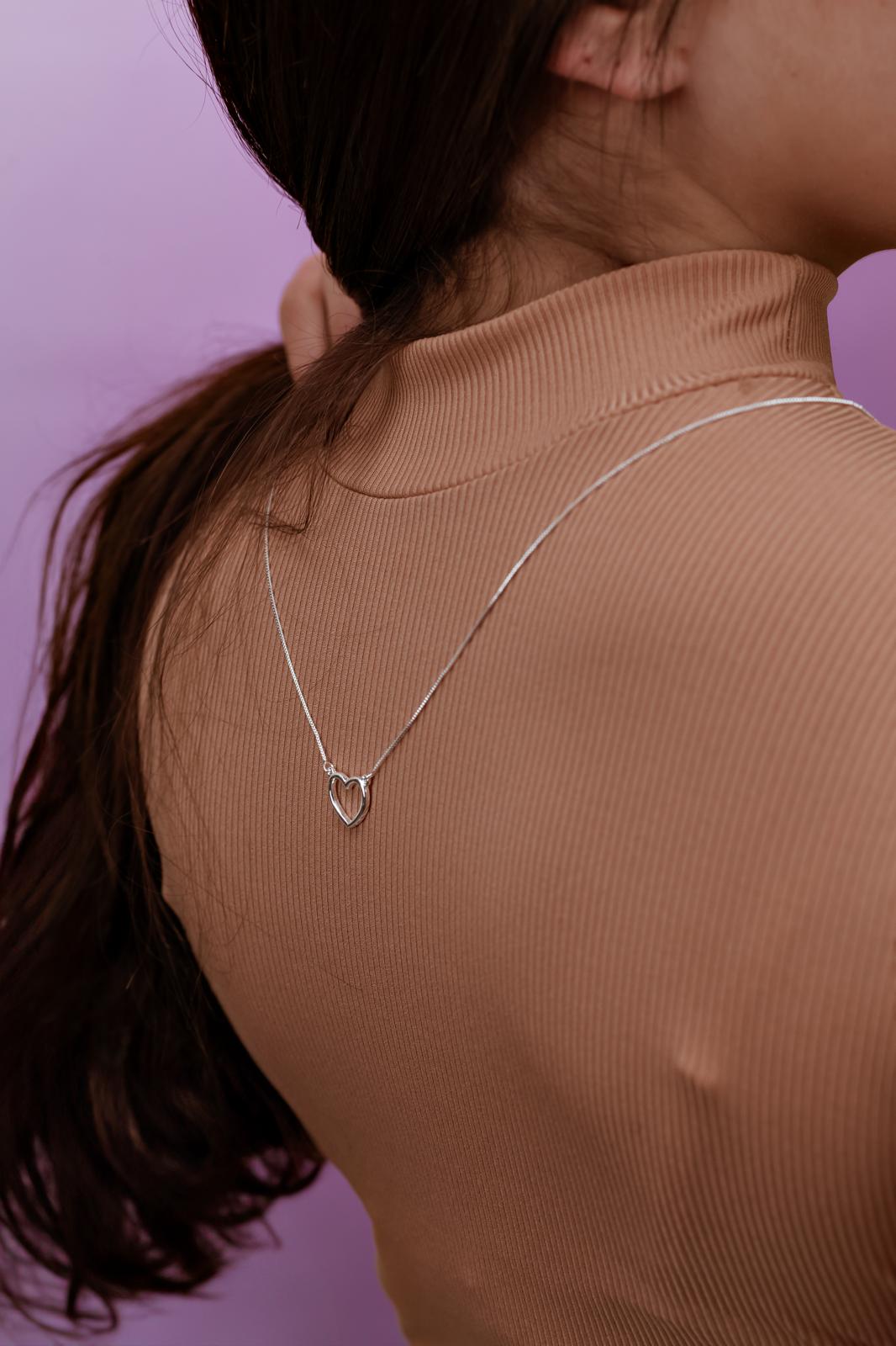 Collar Escapulario Corazón