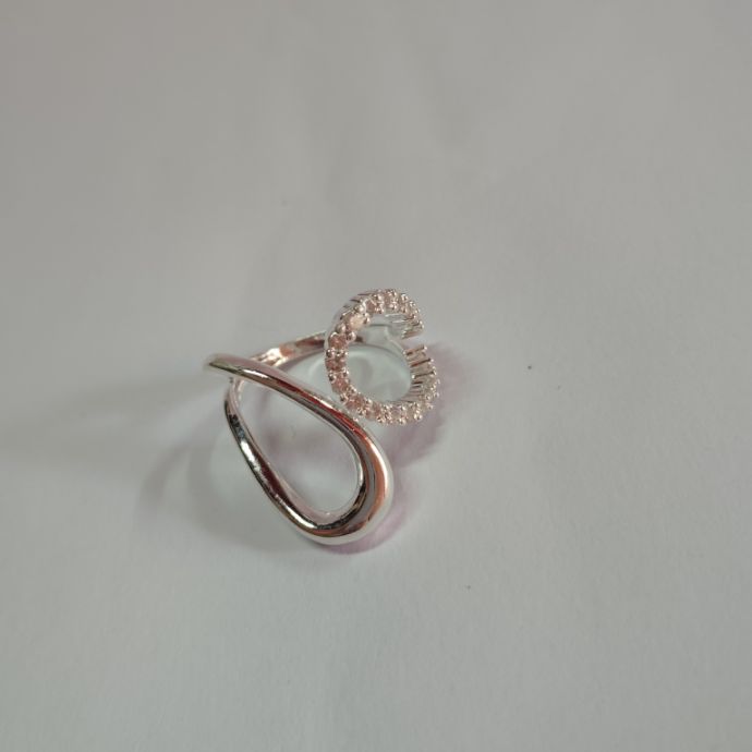 Anel duplo liso zirc