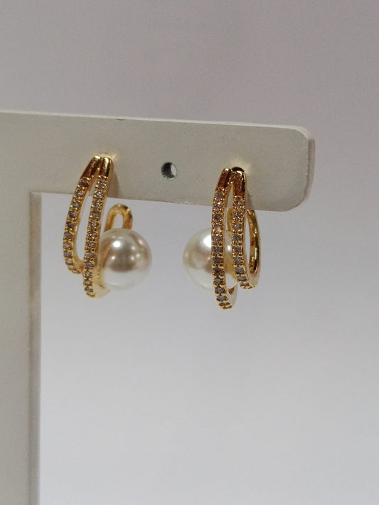 BRINCO PEROLA ZIRCONIA