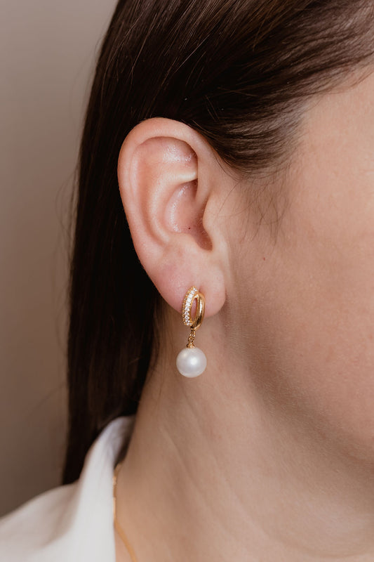 Perlas colgantes