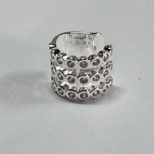 Piercing triplo zirconias