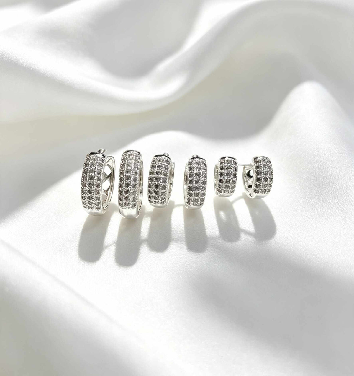 Trio Viviana com zirconia