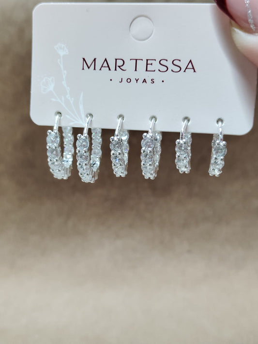 trio zirconias luz