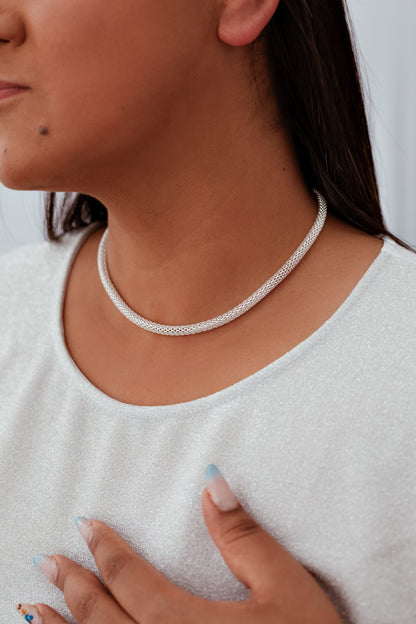 Choker Teia Grossa