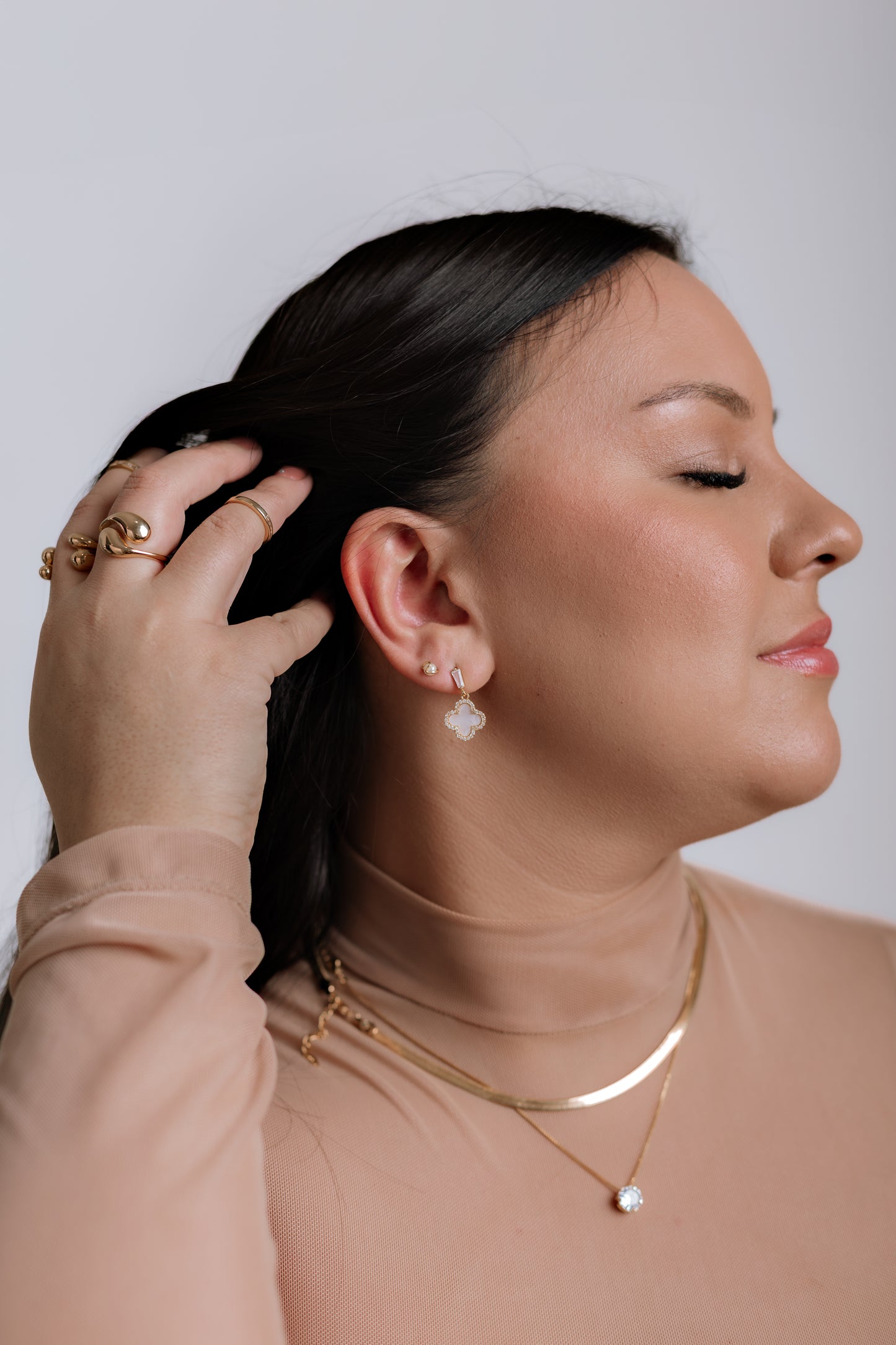 Collar con punto de luz