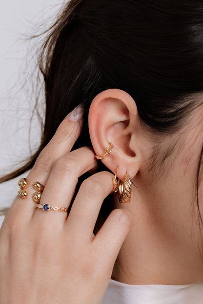 Aro de clic trenzada