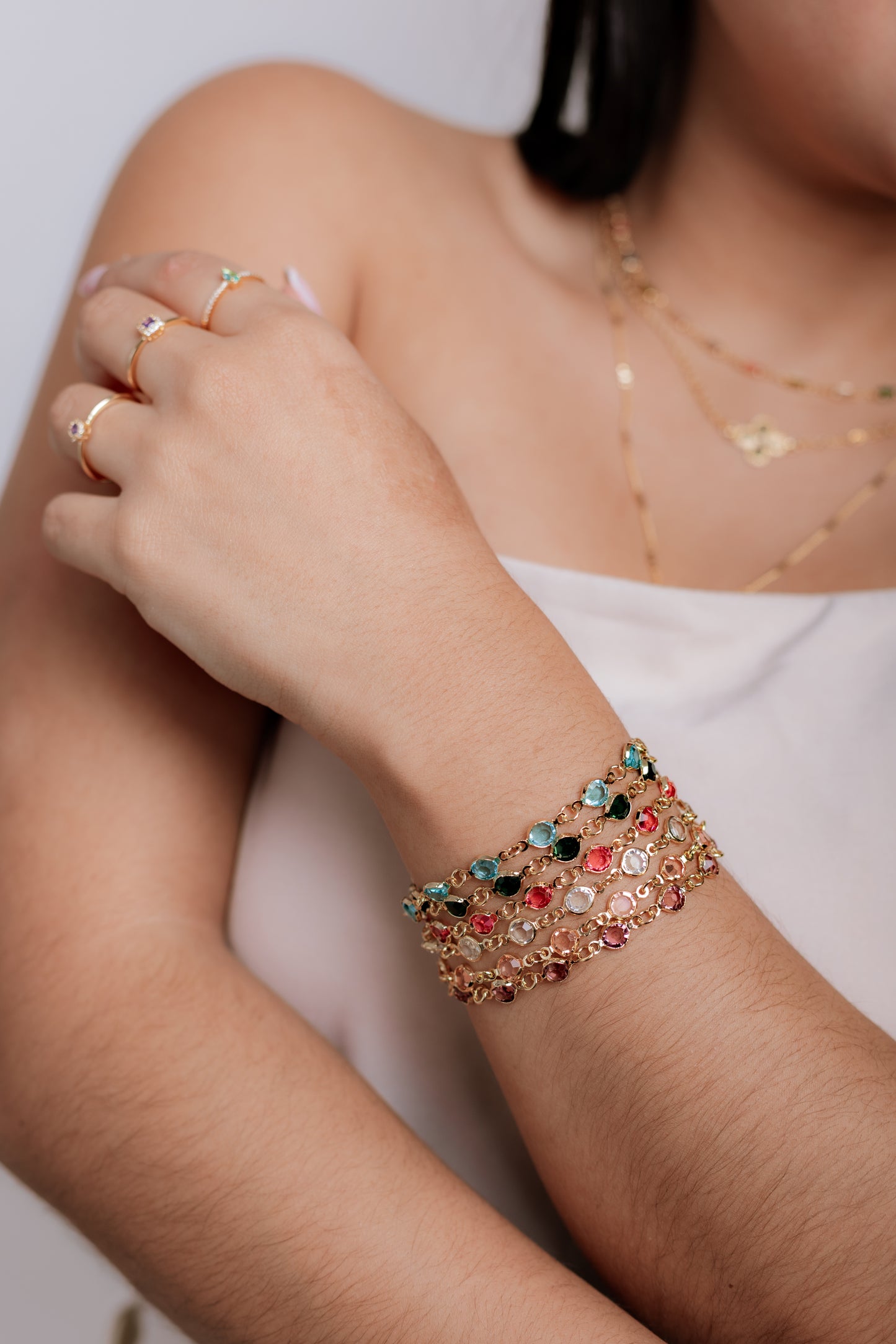 Pulsera luz de colores