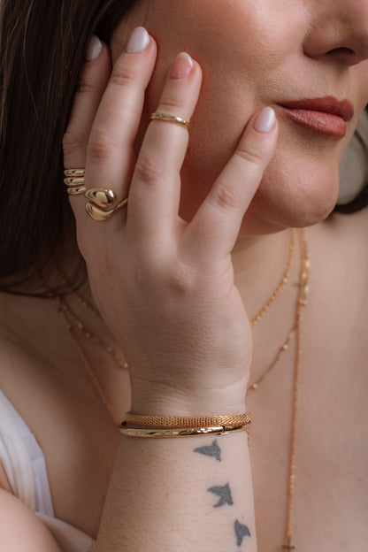 Pulsera Cinta Texturizada