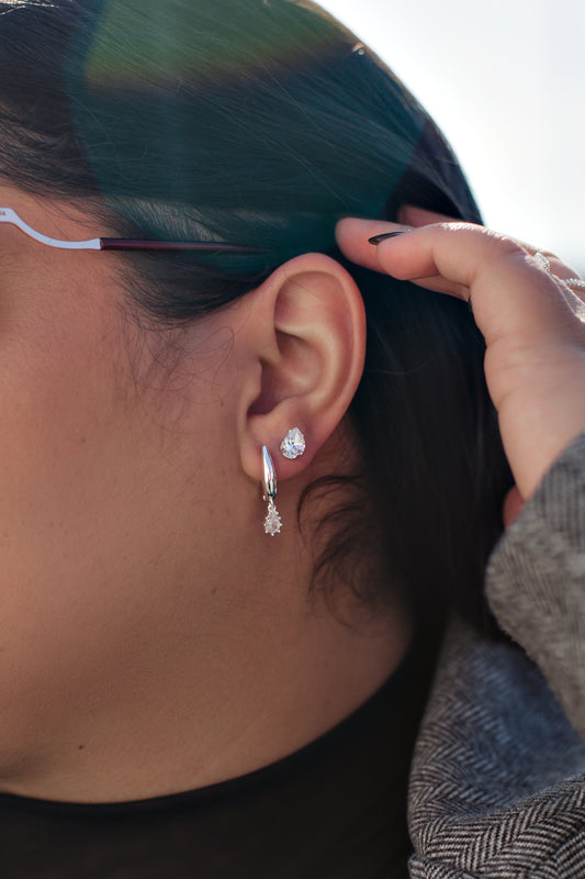 Caravanas Gota Zirconia