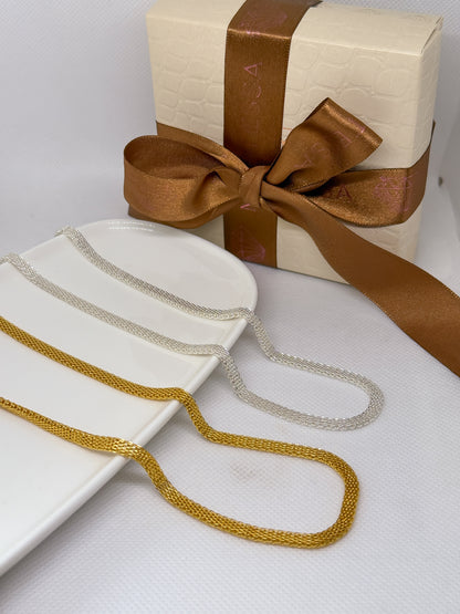 Collar cinta texturizada