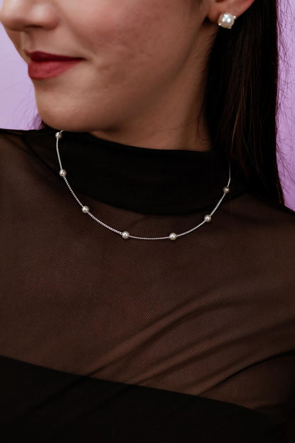 Choker Perolas