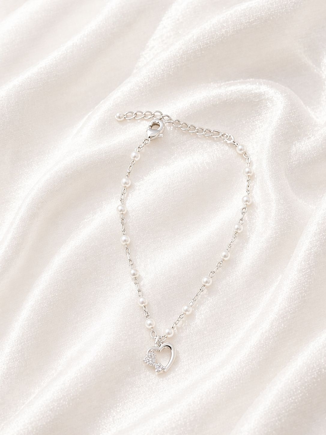 Perlas y corazon