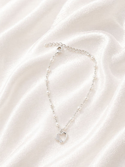 Perlas y corazon