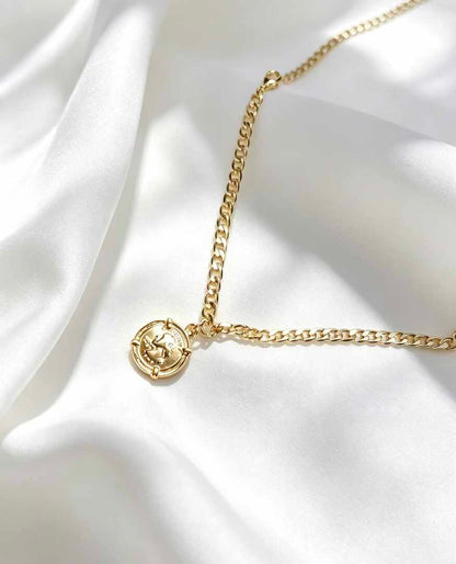 Pulsera con eslabones y dije central