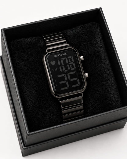 Reloj Masculino Cuadrado negro