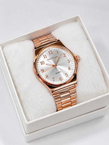 Reloj femenino rosé 
