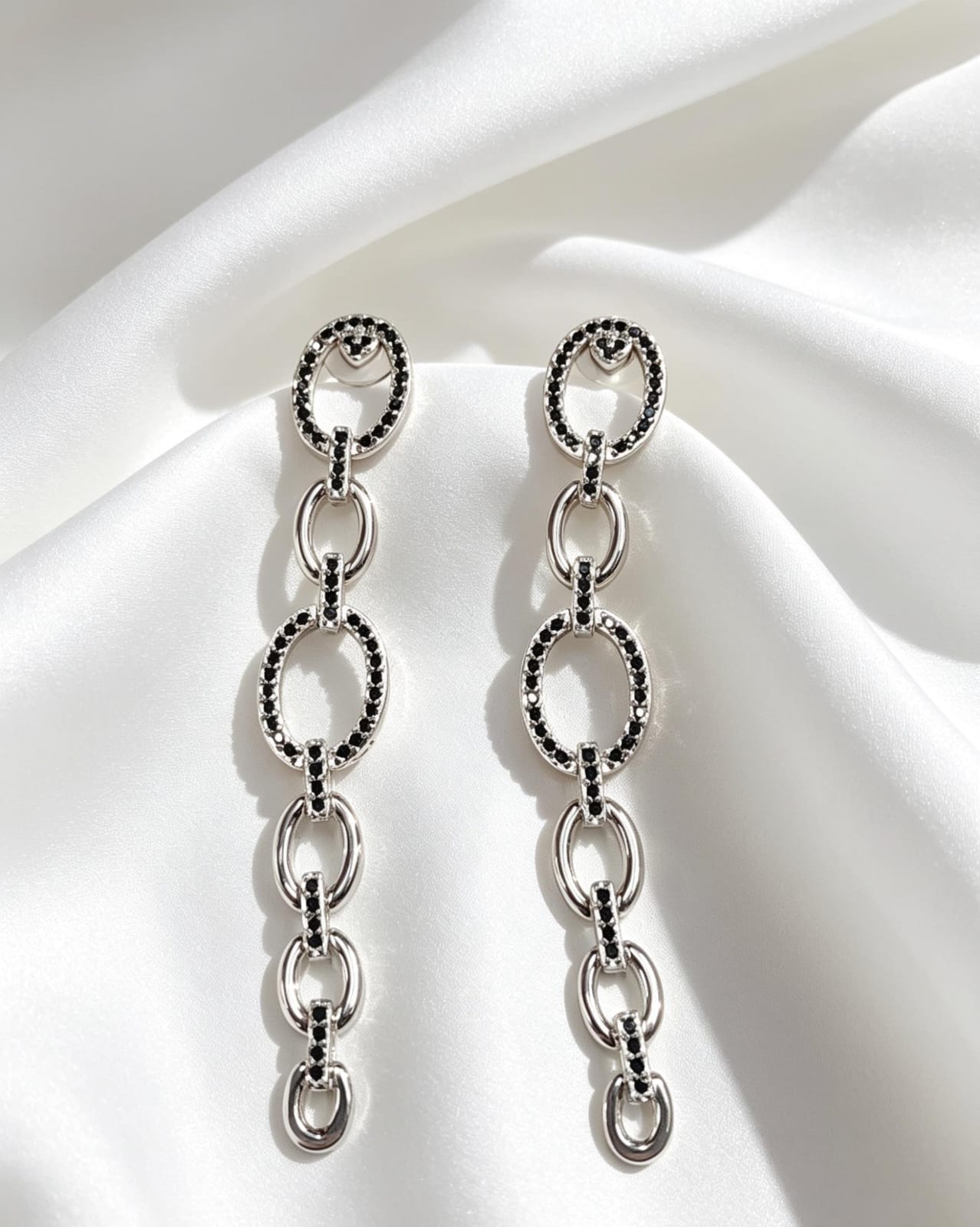 Argola pendente elos black