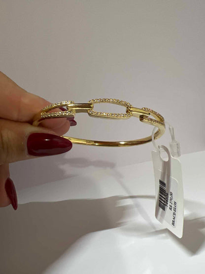 BRACELETE ELOS CRAVEJADOS