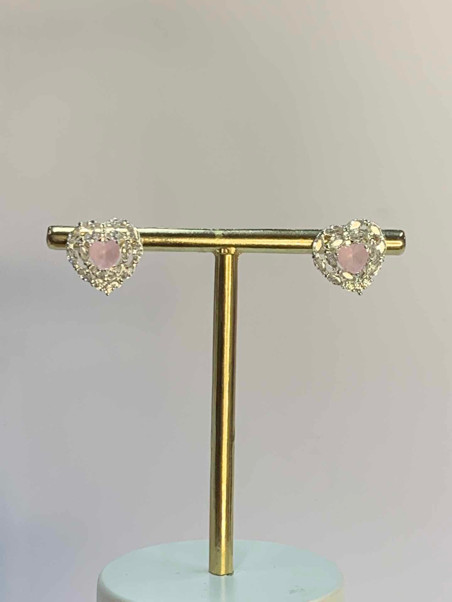 Brinco Cora Pink