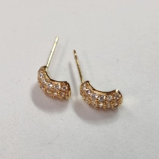 BRINCO CURVO ZIRCONIA G
