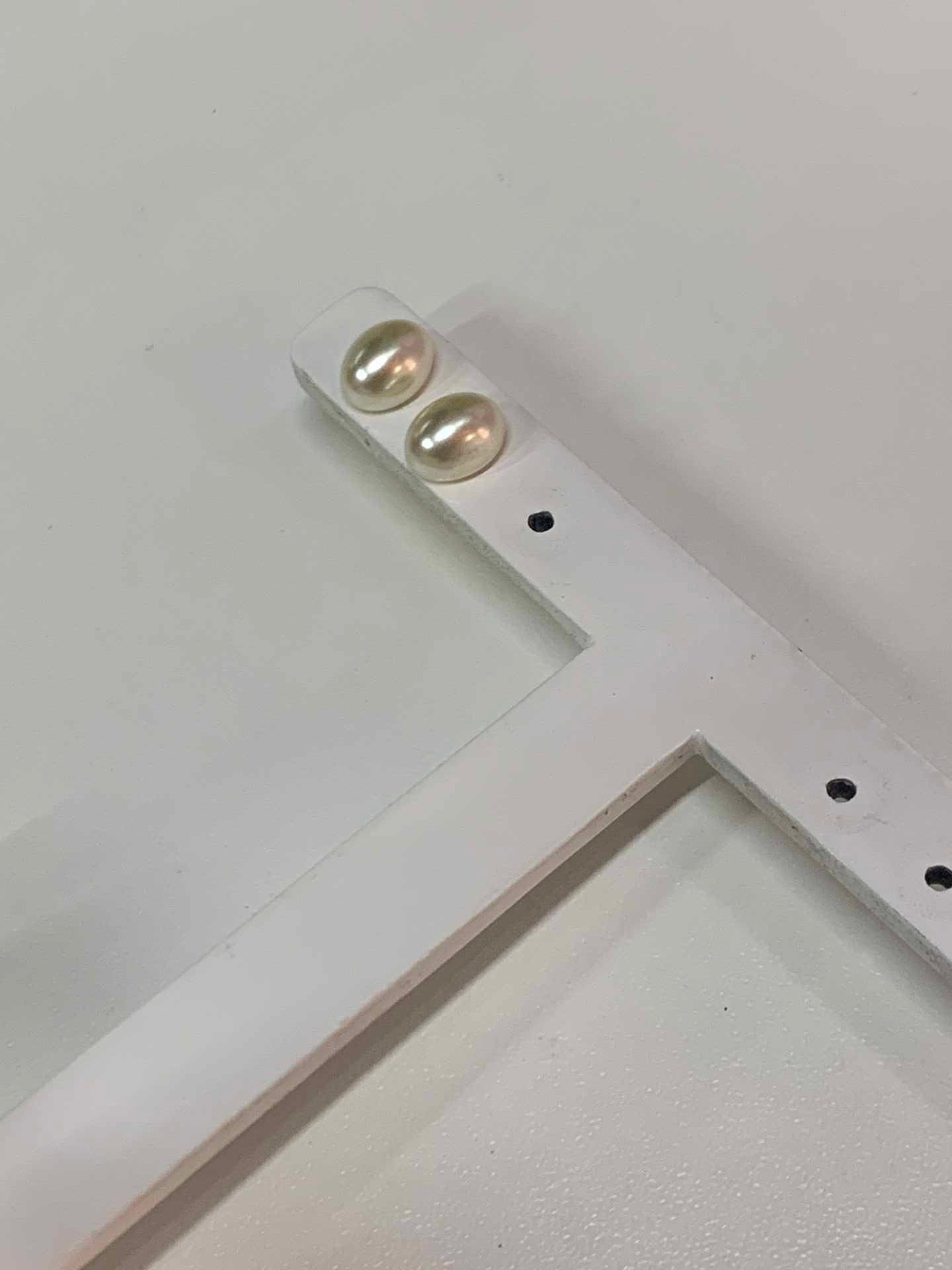 Brinco Perola Oval M