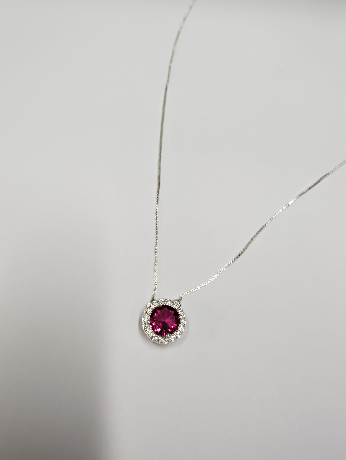 Colar pedra pink