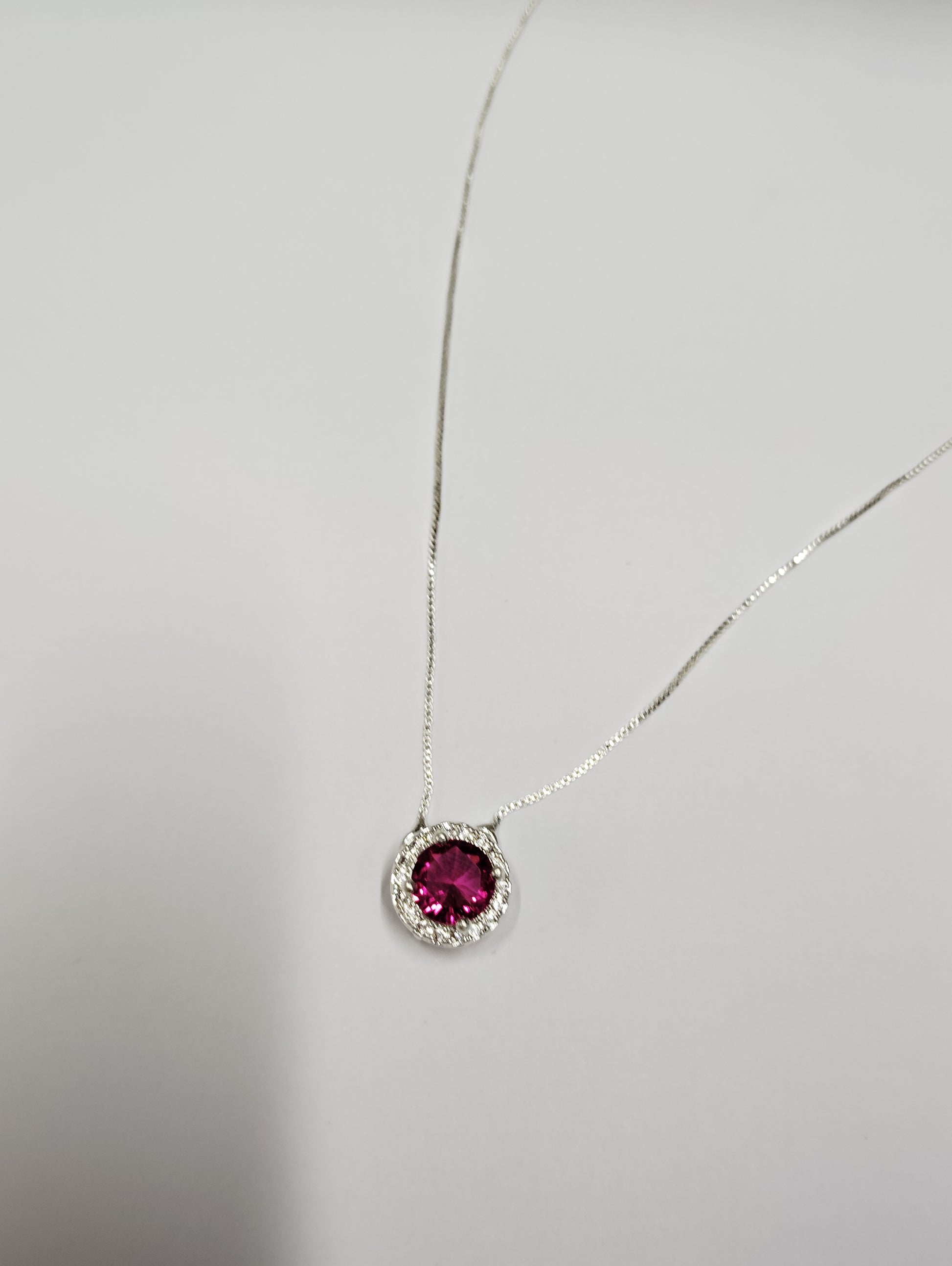 Colar pedra pink