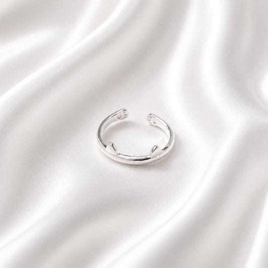 Anillo con orejas de gato