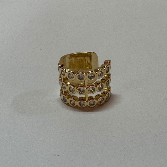 Piercing triplo zirconias