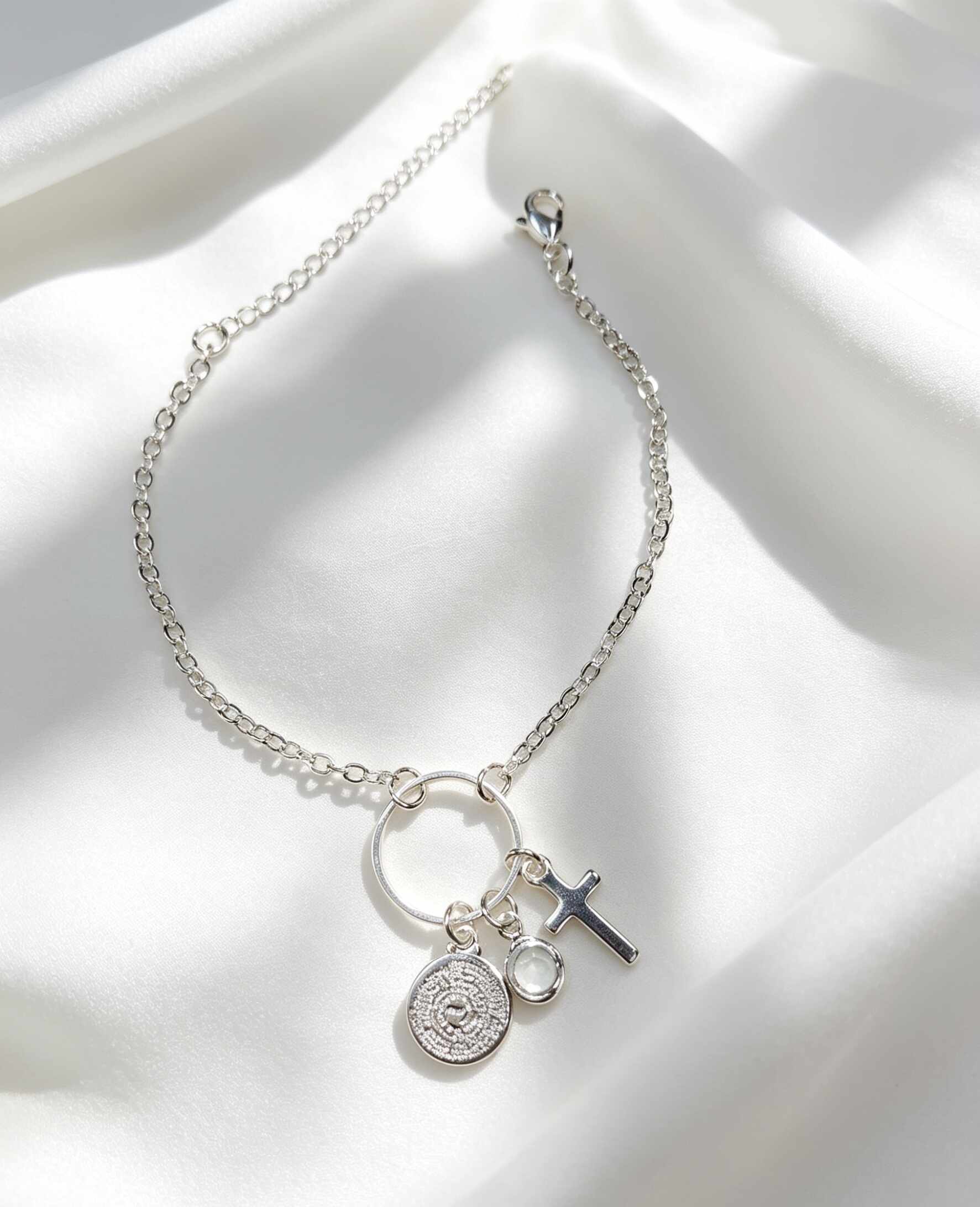 Pulseira Pai Nosso com Cruz