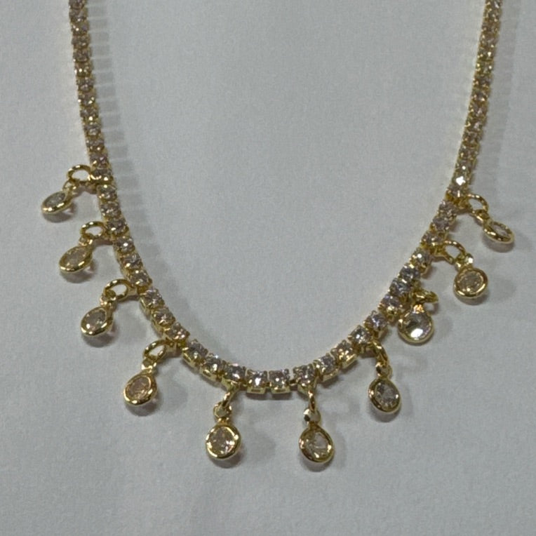 Pulseira ponto de luz ziriconias