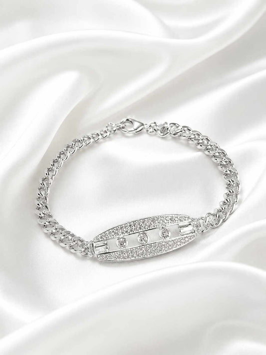 Pulseira zirconias