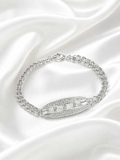 Pulseira zirconias