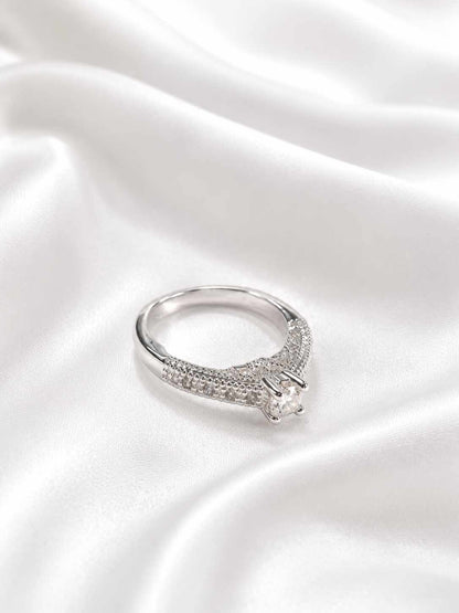 Solitario zirconias