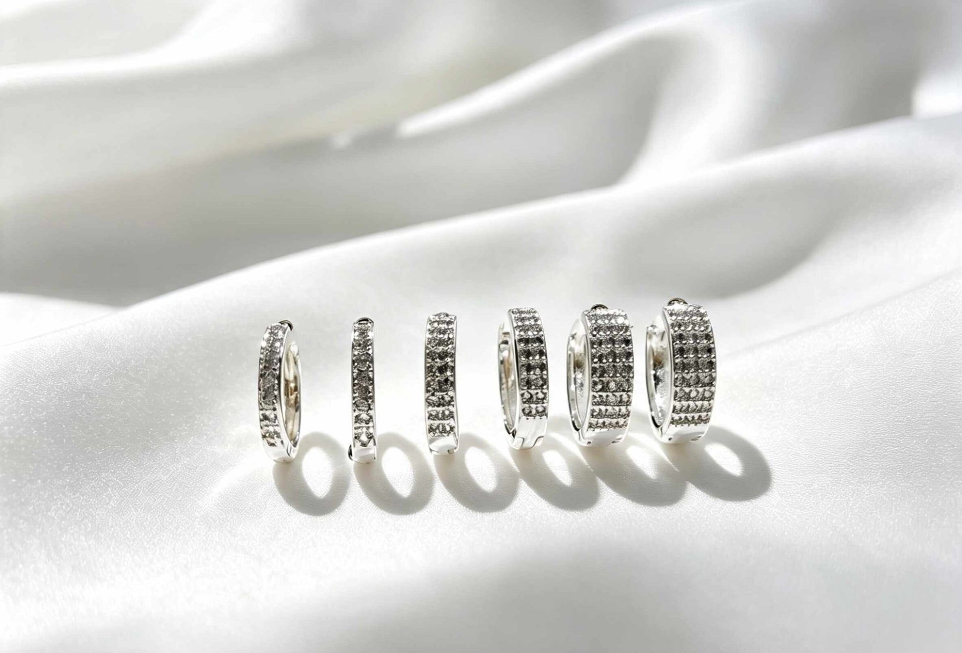 Trio Amparo quadrado com zirconia