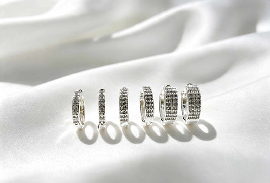 Trio Amparo quadrado com zirconia