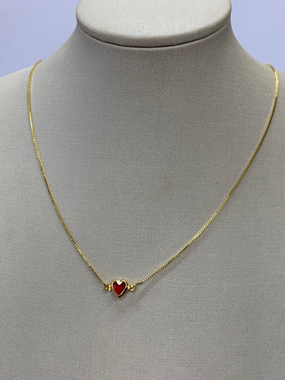 Corazón rojo