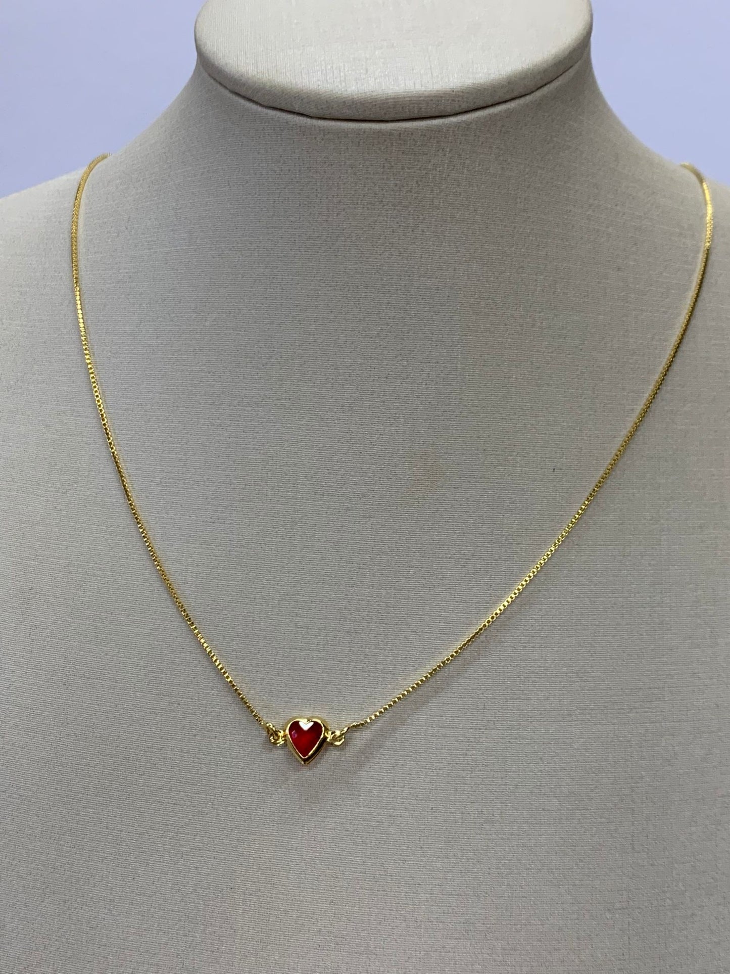 Corazón rojo