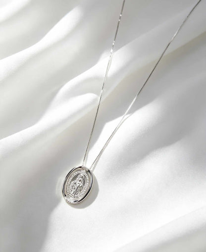 Medalla giratoria Virgen María 